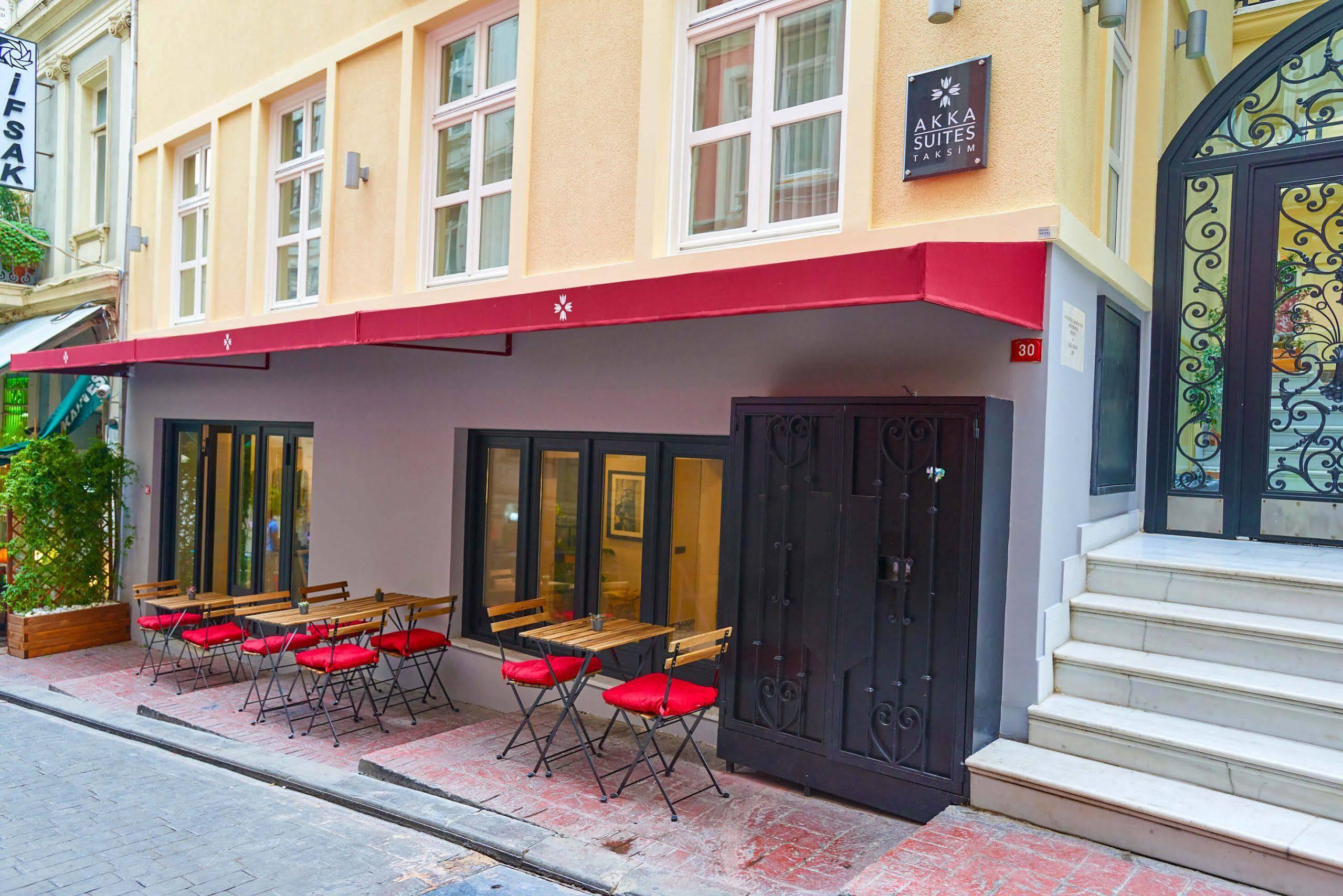 Akka Suites Taksim-Special Class Istambul Exterior foto