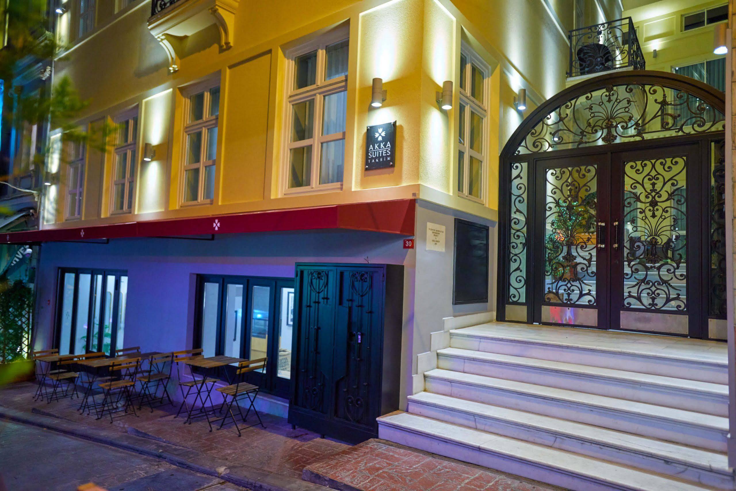 Akka Suites Taksim-Special Class Istambul Exterior foto